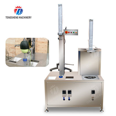 Fruit Vegetable Peeling and Splitting Machine papaya chieh-qua pumpkin wax gourd pineapple watermelon Hami Melon Peeling