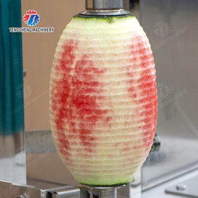 Fruit Vegetable Peeling and Splitting Machine papaya chieh-qua pumpkin wax gourd pineapple watermelon Hami Melon Peeling