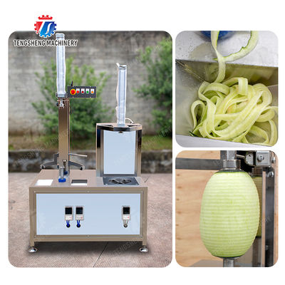 Fruit Vegetable Peeling and Splitting Machine papaya chieh-qua pumpkin wax gourd pineapple watermelon Hami Melon Peeling