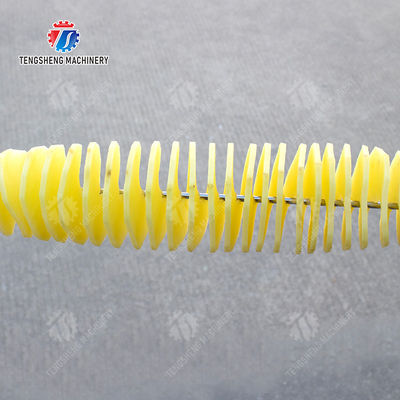 Electric potato twister Potato processing production Machine fries  Potato chips  Potato flake