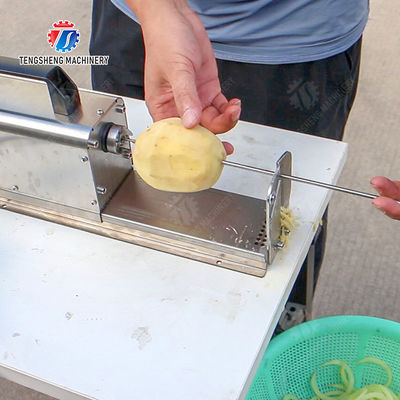 Electric potato twister Potato processing production Machine fries  Potato chips  Potato flake