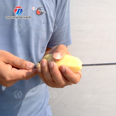 Electric potato twister fries  Potato chips  Potato flake processing production Supplying Cutting Transporting Machine