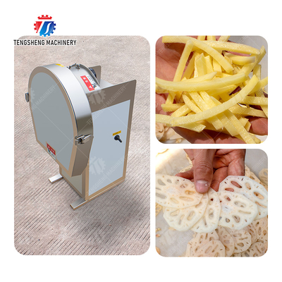 Desktop Vegetable Cutter Potato Carrot Taro Sweet potato Yam cucumber towel gourd balsam pear winter melon Cutting processing production Machine