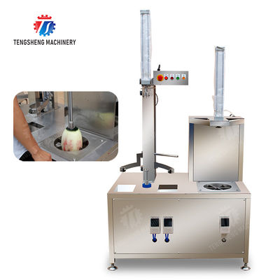 Fruit Vegetable Peeling and Splitting Machine papaya chieh-qua pumpkin wax gourd pineapple watermelon Hami Melon Peeling