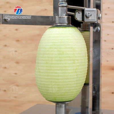 Fruit Vegetable Peeling and Splitting Machine papaya chieh-qua pumpkin wax gourd pineapple watermelon Hami Melon Peeling