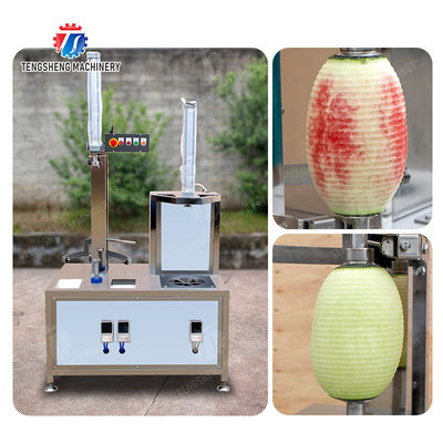 Fruit Vegetable Peeling and Splitting Machine papaya chieh-qua pumpkin wax gourd pineapple watermelon Hami Melon Peeling