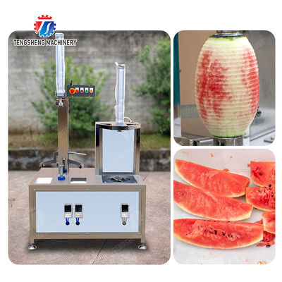 Fruit Vegetable Peeling and Splitting Machine papaya chieh-qua pumpkin wax gourd pineapple watermelon Hami Melon Peeling