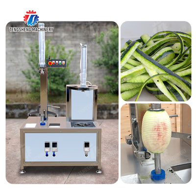 Fruit Vegetable Peeling and Splitting Machine papaya chieh-qua pumpkin wax gourd pineapple watermelon Hami Melon Peeling