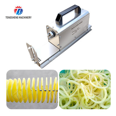 Electric potato twister Potato processing production Machine fries  Potato chips  Potato flake
