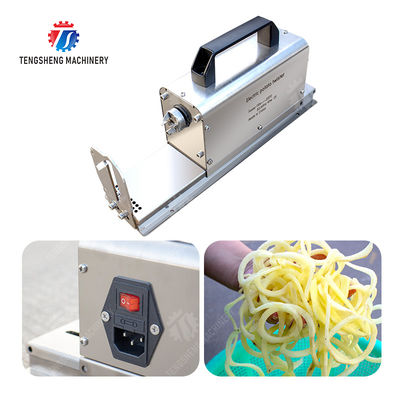 Electric potato twister Potato processing production Machine fries  Potato chips  Potato flake