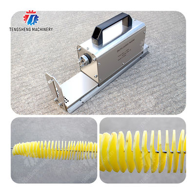 Electric potato twister Potato processing production Machine fries  Potato chips  Potato flake
