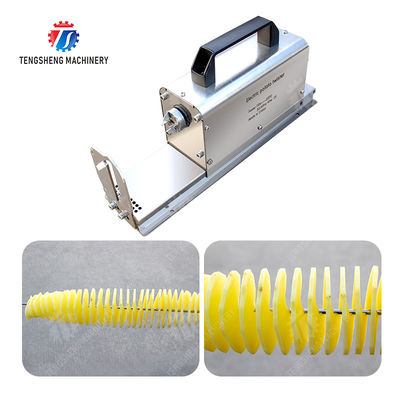 Electric potato twister Potato processing production Machine fries  Potato chips  Potato flake