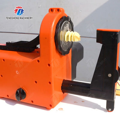 Electric potato twister fries  Potato chips  Potato flake processing production Supplying Cutting Transporting Machine