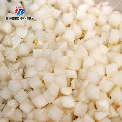 Double-head vegetable cutting machine conveyor belt can be removed Ginger Potato Carrot radish Taro Sweet potato Yam corn Saiko persimmon Leafy vegetables Cutting