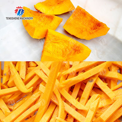 French fries cutting machine Potatoes and round tuber crops Carrots and longitudinal root vegetables Potato Carrot radish Taro Sweet potato Yam cucumber Cutting