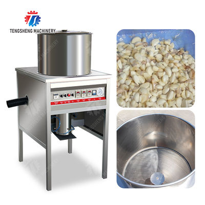 Garlic Peeling processing production Machine minced garlic processing production